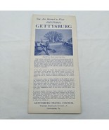 Vintage Historic Gettysburg Travel Brochure - $21.84 CAD