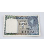 1940 Reserve Bank of India WWII-era 1 Rupees Note Pick #25a XF Condition - $70.49 CAD