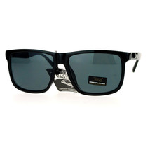 Herren Locs Sonnenbrille Hardcore Klassisch Quadrat Rahmen Schwarz UV 400 - £7.86 GBP