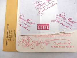 VTG Nylon Stockings  Powers Model Seamless Hosiery NOS Parkay- Kraft NIB - $65.48