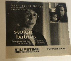 Stolen Babies Vintage Tv Guide Print Ad Mary Tyler Moore Lea Thompson Tpa25 - £4.43 GBP