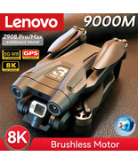 Lenovo Z908Pro Max Drone Brushless Motor Dual 8K Professional GPS WIFI F... - £165.90 GBP