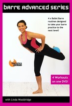 Barlates Barre Advanced 4 Workouts Exercise Dvd Linda Wooldridge New - £11.36 GBP