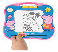 Peppa Pig Travel Magna Doodle Magnetic Screen Drawing Toy,Multicolor Kids Draw - $27.96