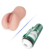 Male Masturbator Stroker, 5 Thrusting &amp; 7 Vibration Male Automatic Mastu... - £67.72 GBP