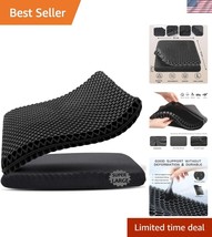 Super Large Gel Seat Cushion 19x19 - Pain Relief for Long Sitting Sessions - $45.00
