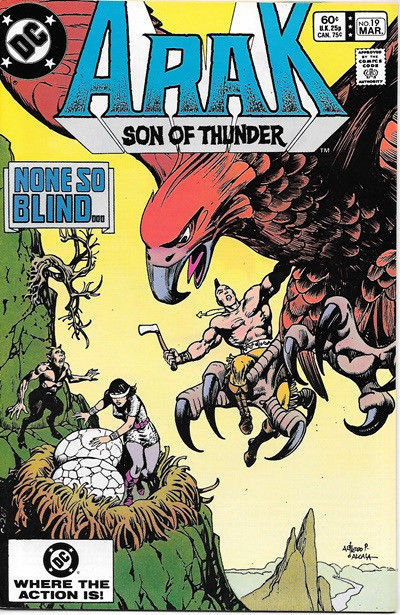 Arak Son of Thunder Comic Book #19 DC Comics 1983 NEAR MINT NEW UNREAD - $3.50