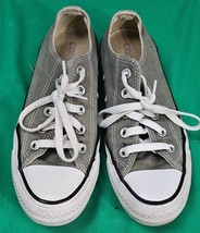 Converse Chuck Taylor All Star Womens Size 5.5 Gray White Low Top Shoes ... - $16.56