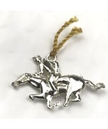 Cracker Jack Prize Charm Cowboy Horse Toy Pendant - $9.95