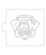 Paw Patrol Symbol Cartoon Stencil for Cookies or Cakes USA Made LS789 - $5.41 CAD