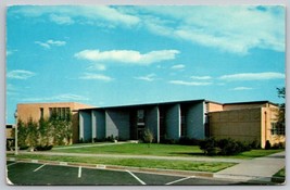 Vtg Fine Arts Building Bob Johnes University Greenville South Carolina Postcard - £3.94 GBP