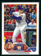 2023 Topps #157 Christian Vazquez Houston Astros - £0.78 GBP