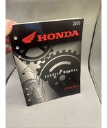 2003 HONDA CRF230 F OEM SHOP SERVICE MANUAL  VG - $653.60 MXN
