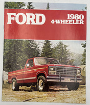 1980 Ford Pickup Truck 4-Wheeler Dealer Sales Brochure 4 Wheel Drive 4x4 - £9.69 GBP