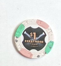 $1 Hollywood Casino Chip Columbus OH - £3.89 GBP