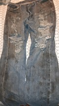 Vintage Distressed Levi 505 Jeans , Straight leg , red tag, 1990&#39;s? Vietnam-made - £10.15 GBP