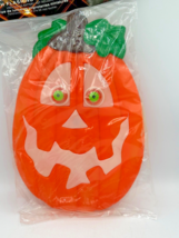 Vtg Mr Glow N Pumpkin Twinkle Halloween Flashing Eyes Lights Jack o Lantern - £14.12 GBP