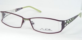 Slide Tropic 05 Plum Purple /LIME Green Unique Eyeglasses 53-16-135mm France - £78.21 GBP