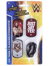 New WWE 2015 Daniel Bryan Yes Dog Tag Necklace Danielson Yes lot toy wre... - £7.97 GBP