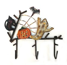 SSSarna Metal Ghost and Pumpkin Hook 6 x 8 inches - $19.80