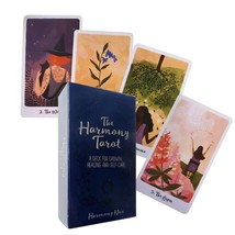 The Harmony Tarot Cards For Beginners Clic Traditional Tarot Deck d Games With B - £88.63 GBP