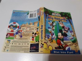 Disney Mickey Mouse Clubhouse Mickey&#39;s Big Splash DVD ARTWORK ONLY NO DISC - $0.98