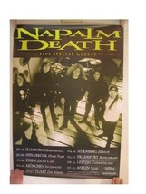 Napalm Death Poster German Tour Band Shot - £54.09 GBP