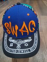 Cayler &amp; Sons “SWAG” Snapback Hat – Flat Brim Streetwear Cap One Size Un... - $24.99