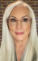 Vintage TURA Eyeglasses Frames Only Gold Metal 603 GLR 54[]17 130 Cellul... - $1,624.84 MXN