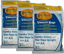 Eureka Vacuum Type AA Micro-Filtration Bags - 9 Bags - £10.48 GBP