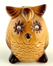 Vintage Japan Owl 2-Hole Salt or Pepper Shaker w Jiggly Eyes  - £3.53 GBP