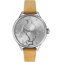 Tintin Face watch Medium 15328 Official Moulinsart product - £120.98 GBP