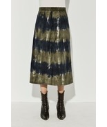 2 / M - Raquel Allegra $469 Tie Dye Army Cosmo Suiting Jane Skirt NEW 44... - £176.93 GBP