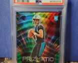 BRYCE YOUNG 2023 Panini Prizm Prizmatic Green Wave RC #4 PSA 10 Panthers - $99.00