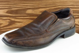 DOCKERS Shoes Sz 9.5 M Brown Loafer Leather Men 27227 - £31.28 GBP