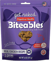 Digestive Health Chicken Flavor Dog Treats with Prebiotic Fiber by Get Naked - £6.95 GBP+