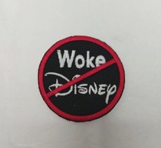 Woke Disney Patch FJB Let&#39;s Go Brandon Patriot Prepper Gift For Freedom Lover - £4.37 GBP