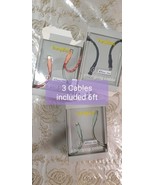 heyday Three Charging Cables 6ft For iPhone / iPad Type C to 8-Pin  - $20.44 CAD