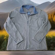 Eddie Bauer NWT Quest Full Zip Fleece Mens Size Medium Greige Outdoor Hi... - $34.65