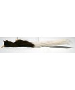 Premium Calf/Kip Tail for Fly Tying Jig Making White/DK Brown #550 - €10,20 EUR