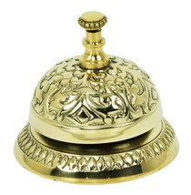 New Victorian Desk Bell Solid Brass Hotel Service Fancy Decor Classic De... - £19.61 GBP