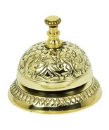 New Victorian Desk Bell Solid Brass Hotel Service Fancy Decor Classic De... - £19.98 GBP