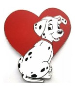 Disney Dogs and Cats 101 Dalmatians Puppy in a Heart Disneyland Paris pin  - £16.40 GBP