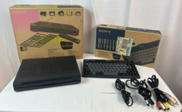 Sony Webtv Plus INT-W200 Internet Terminal W/ KI-W200 Wireless Keyboard - €25,42 EUR