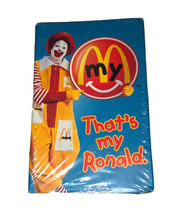 1997 Thats My Ronald Cassette Tape McDonalds Happy Meal Toy New Sealed - £3.88 GBP