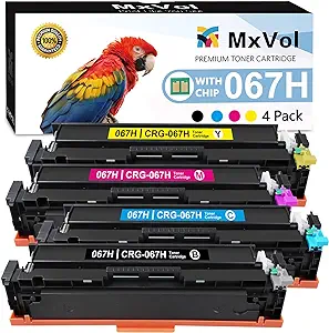 Toner Cartridges 4 Pack Compatible Replacement For Canon 067 Crg- Crg-06... - $296.99