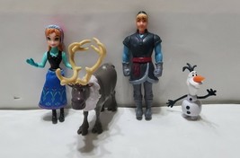 Hasbro Disney Frozen II 4&quot; Action Figures Lot Sven Olaf Kristof Anna  - $283.13 MXN