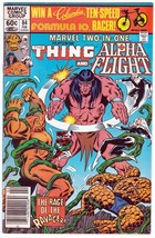 Marvel Two-In-One Featuring The Thing &amp; Alpha Flight #84 February 1982 - $4.90