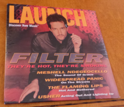 Launch Media # 33 Music Magazine CD Filter; Usher; Flaming Lips; Sealed 1999 - £9.67 GBP