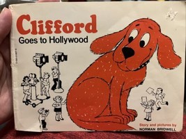 VTG Vintage 1980 Clifford Goes to Hollywood by Norman Bridwell Scholastic Book - £3.14 GBP